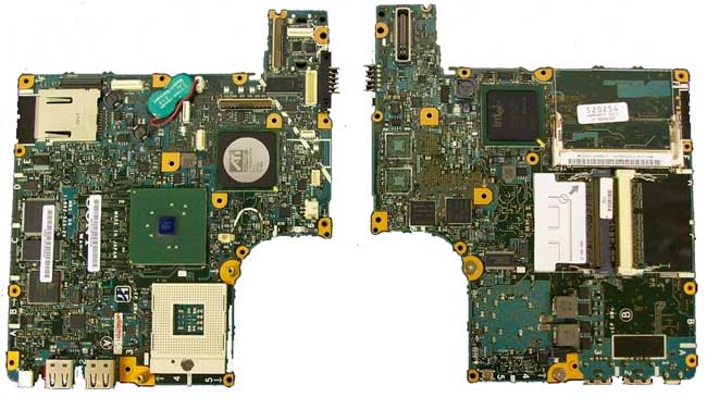 Sony MBX-109 VGN-S18P VGN-S28GP VGN-S250 VGN-S260 Laptop Motherboard - Click Image to Close