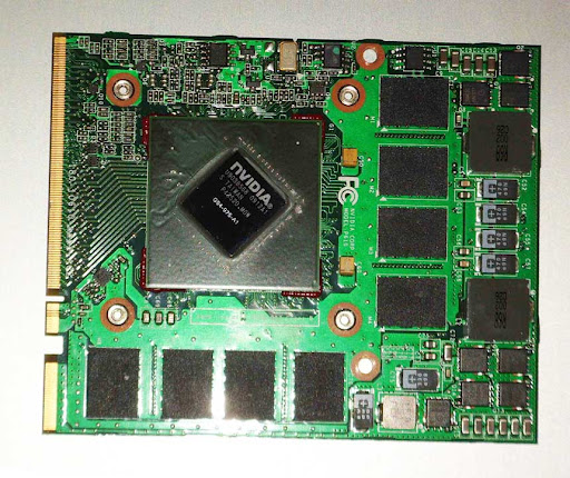 SRG10 nVidia FX2700M 512MB Graphics Card GPU Faulty Spares Repairs