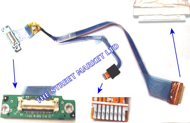 IV73 DELL Inspiron 7500 Screen LCD Cable DC025011300