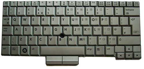 KB189 UK HP 2710p 2730p 454696-031 V070130BS1 Keyboard
