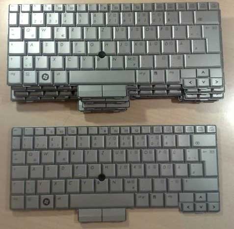 German Deutsh HP 2710p 2730p 454696-041, 501493-041 502836-041 Tastatur Keyboard - Click Image to Close