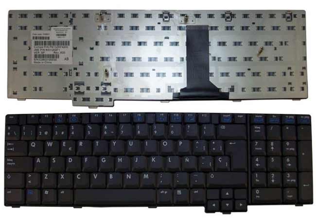 SPANISH Espanol NEW HP 409911-071 NW9440 NX9400 NX9420 NX9440 Keyboard Teclado - Click Image to Close